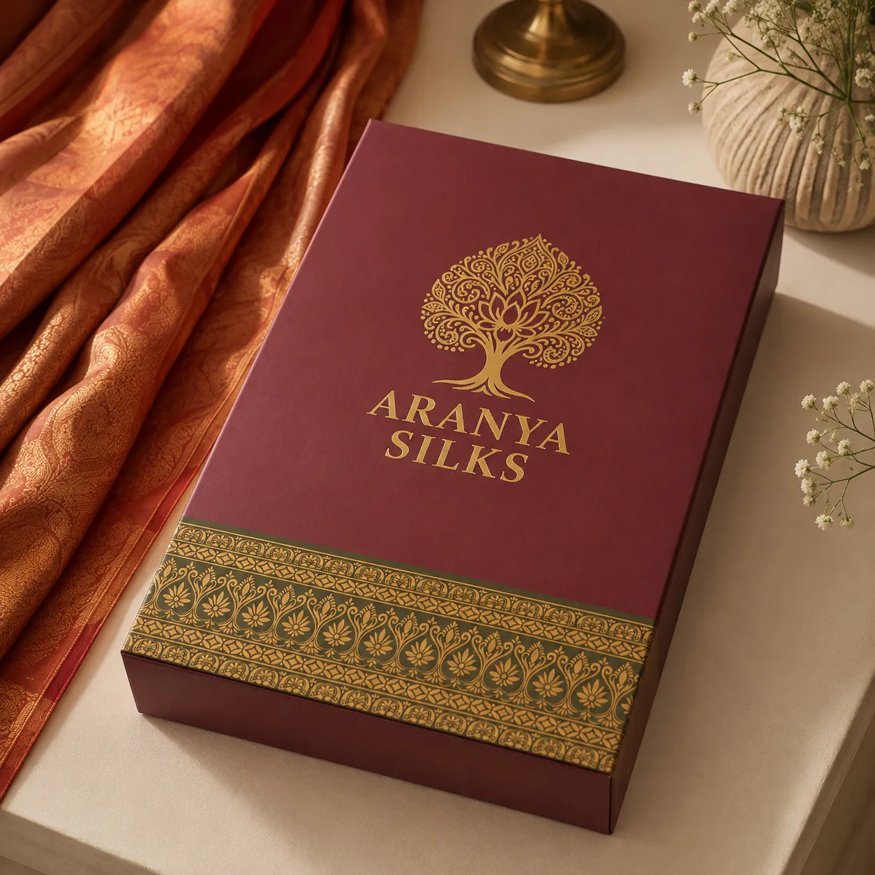 Aranya Silks packaging photo 3