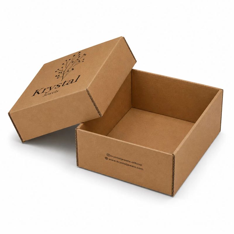 Lid and Bottom Corrugated Box