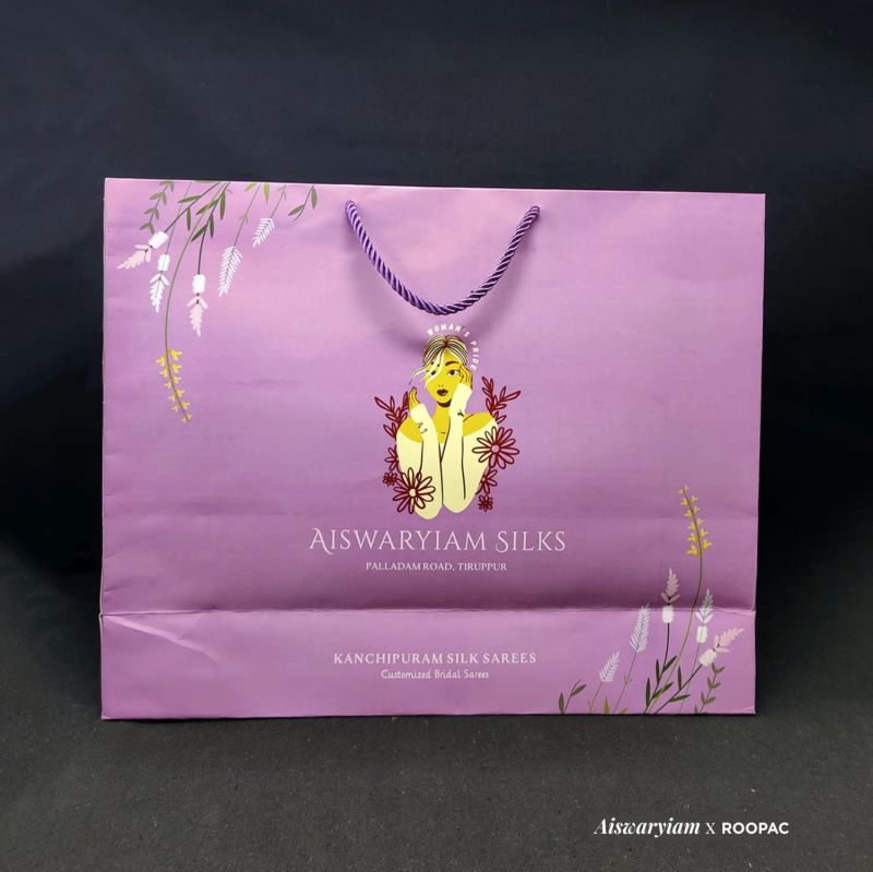 Aiswariyam Silks packaging photo 2