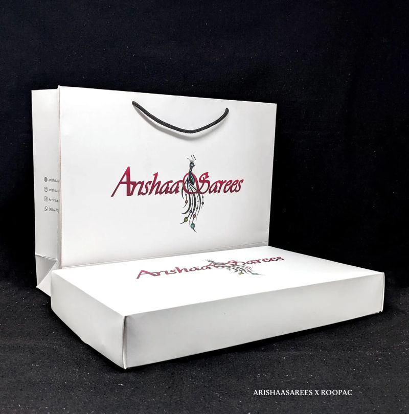Arishaa Sarees packaging photo 3