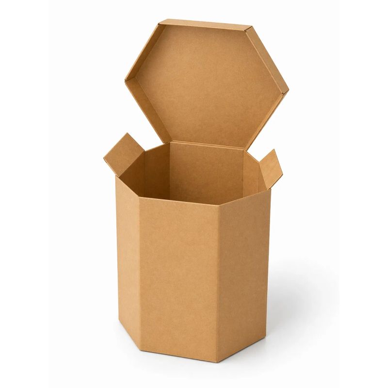 Hexagon Corrugated Box