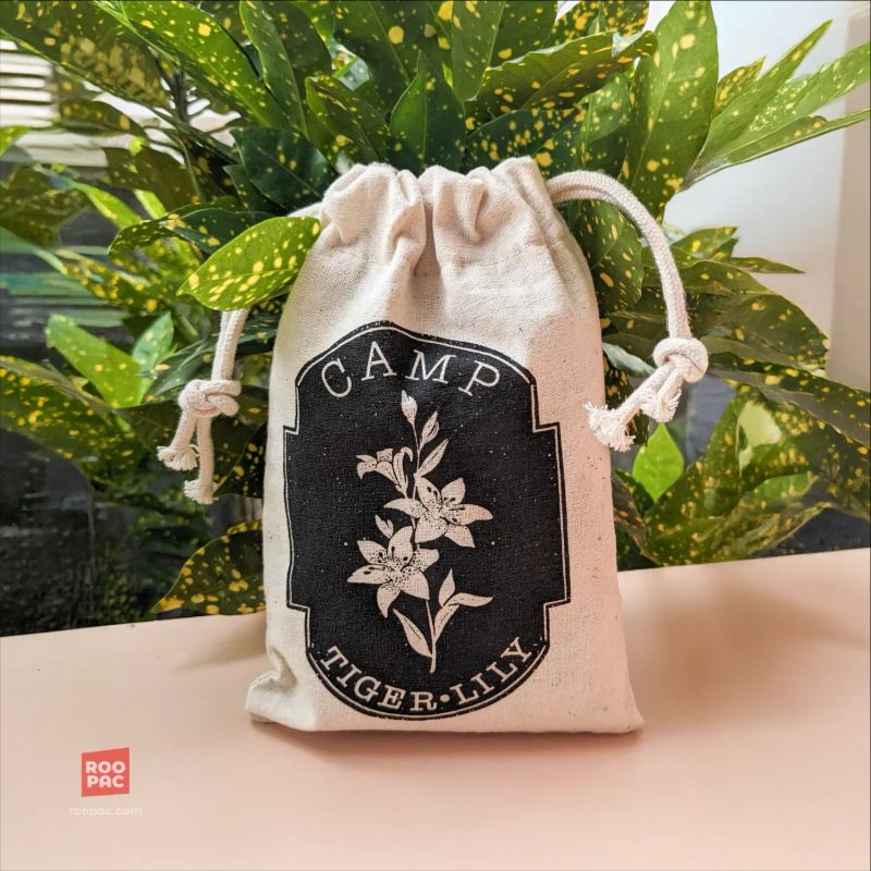Cotton Drawstring Pouch