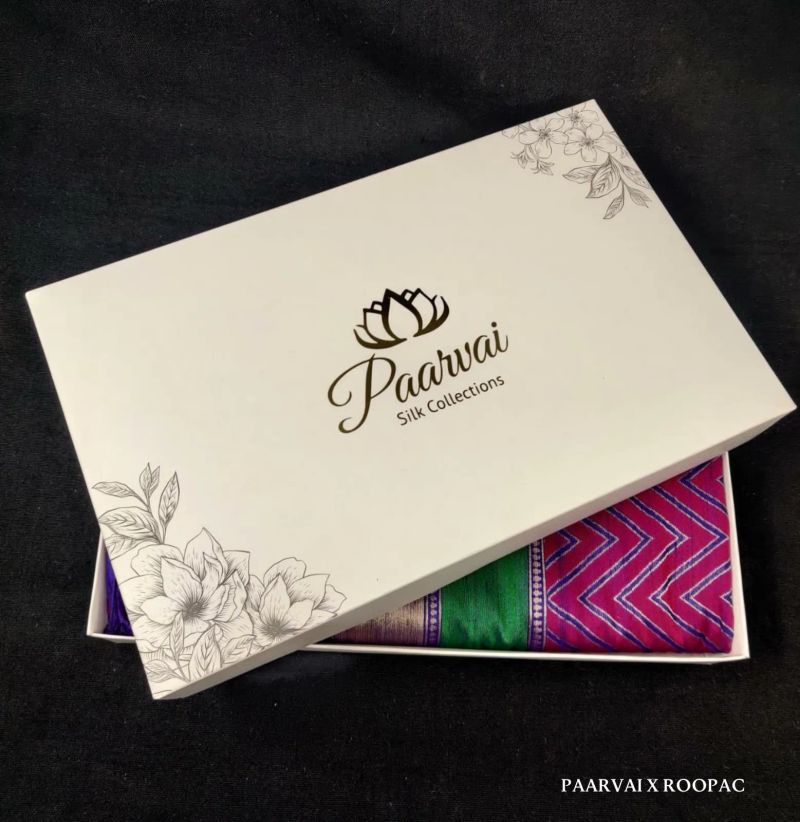 Paarvai Silk Collections packaging photo 2