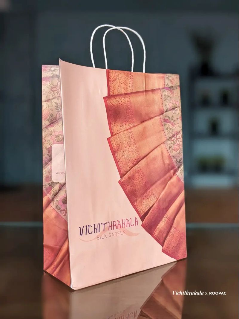 Vichithrakala Silk Sarees packaging photo 3