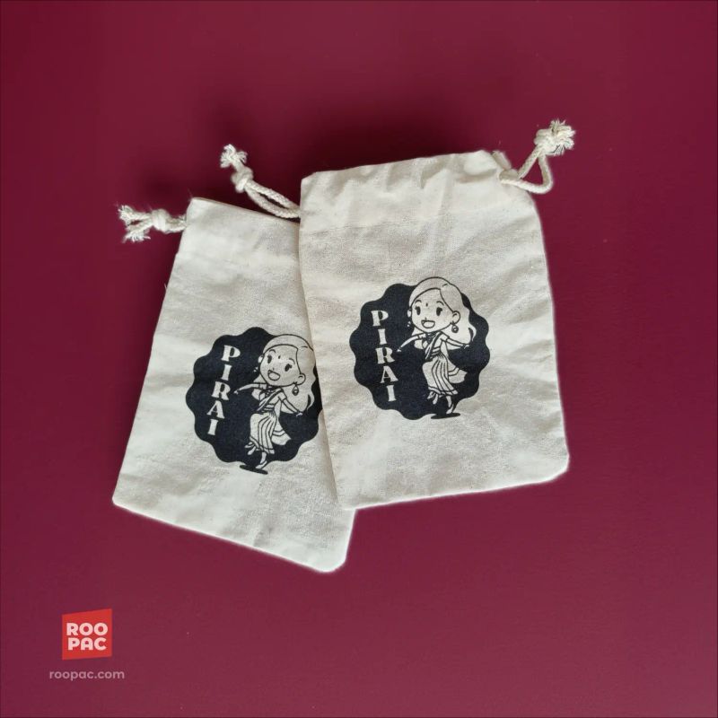 Cotton Drawstring Pouch